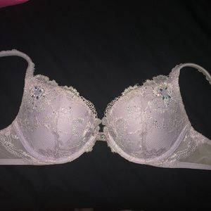 34B Victoria secrets purple lace push up bra